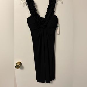 Maggy London black cocktail dress size 6. NWT